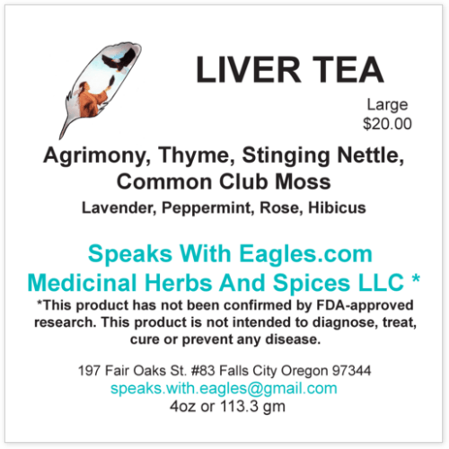 Liver Tea Large 4 oz